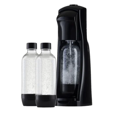 Svart Rhapsody Kolsyremaskin + 2 PET-Flaskor