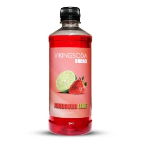 Bubbel Jordgubb Lime 500ml