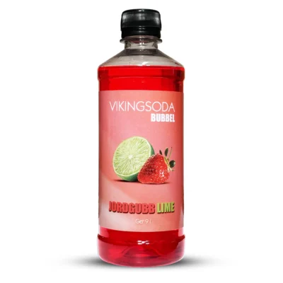 Bubbel Jordgubb Lime 500ml