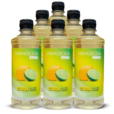 6-Pack Bubbel Citron-lime